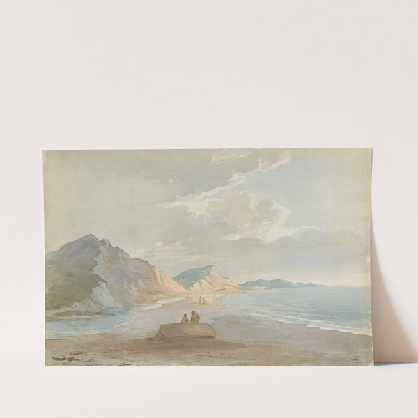 The Beach at Charmouth by John Baverstock Knight