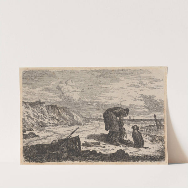 The Beach at Mundesley by Joseph Stannard