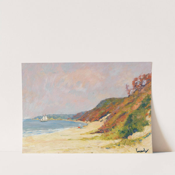 The Beach at Rocky Point, Long Island (1930) by Edward Cucuel