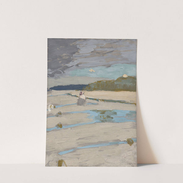 The Beach at Saint-Jacut (1909) by Édouard Vuillard