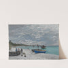The Beach at Sainte-Adresse (1867) by Claude Monet