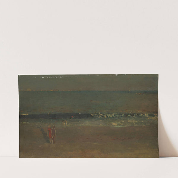 The Beach, Late Afternoon (1869) by Winslow Homer