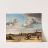 The Beach Scheveningen (1670) by Adriaen van de Velde