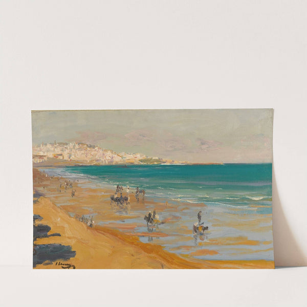 The Beach, Tangier by Sir John Lavery