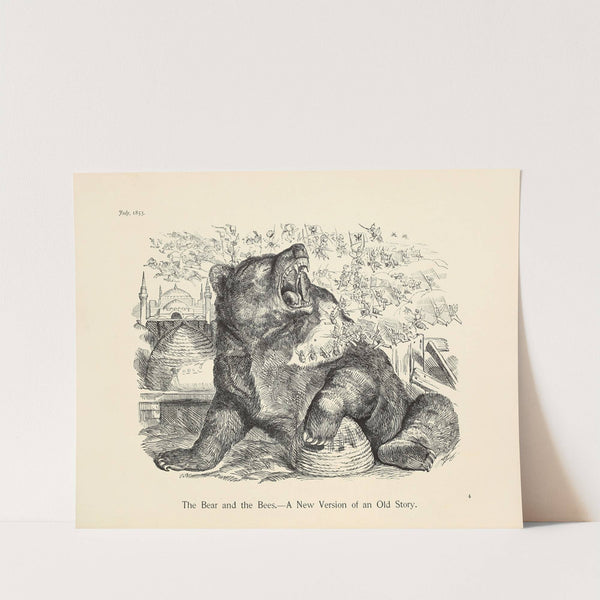 The Bear and the Bees. — A New Version of an Old Story by Sir John Tenniel