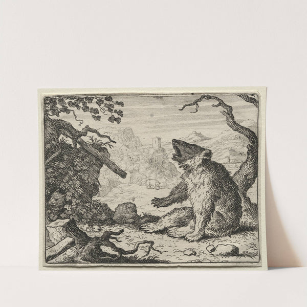 The Bear Calls Reynard to Court (1650–1675) by Allaert van Everdingen