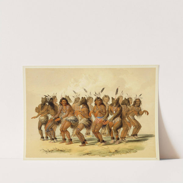 The Bear Dance by George Catlin