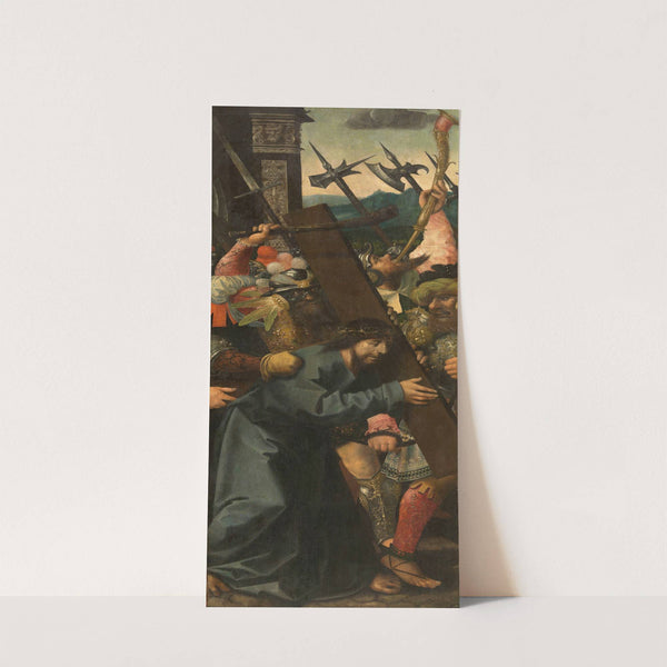 The Bearing of the Cross (1551-1600) by Bernard van Orley