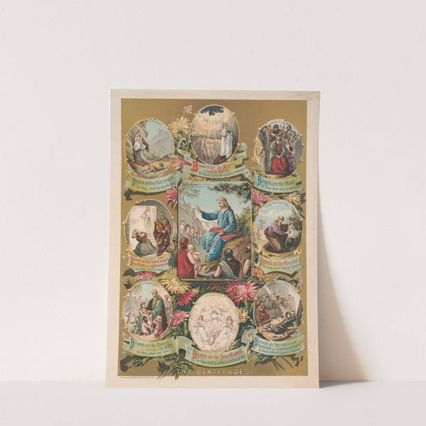 The beatitudes (1892) by Jas Lee & Co.