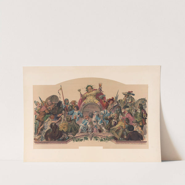 The beer drinkers of all times (1883) by Wittemann Bros.