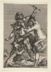 The Beggar and the Street Musician (or Two Tramps Fighting)