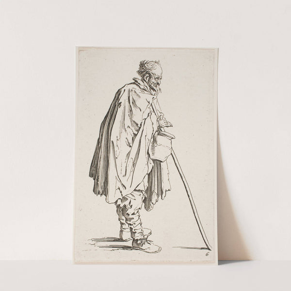 The Beggar with a Brazier (1622) by Jacques Callot