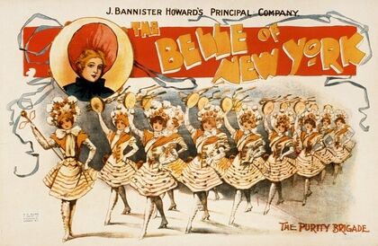 The belle of New York — size preview