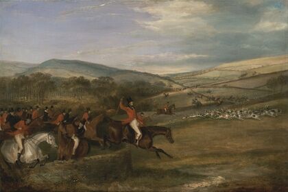 The Berkeley Hunt, 1842: Full Cry (1842)