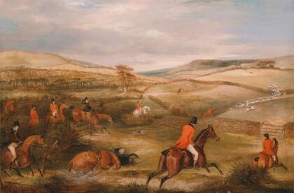 The Berkeley Hunt, 1842: The Chase (1842) — size preview