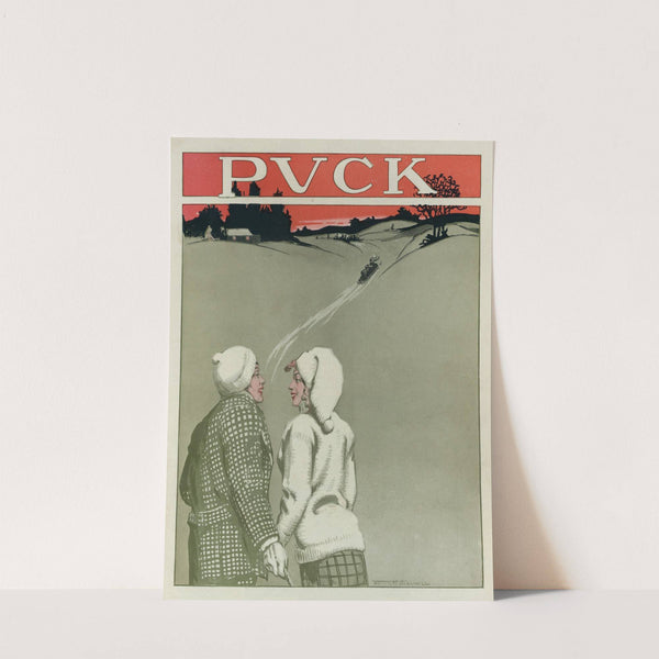 The best part of coasting – the walk back (1912) by Frank Arthur Nankivell