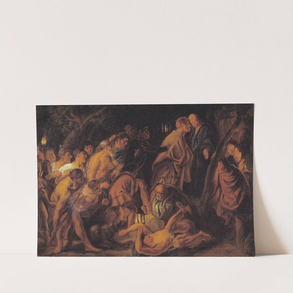 The Betrayal and Arrest of Christ in Gethsemane (1608 – 1640) by Jacob Jordaens