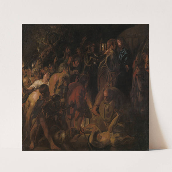 The Betrayal of Christ (late 1650s) by Jacob Jordaens