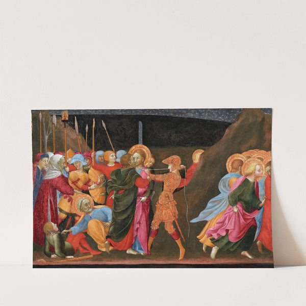The Betrayal of Christ by Sassetta