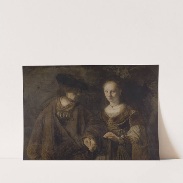 The Betrothal by Follower of Rembrandt van Rijn