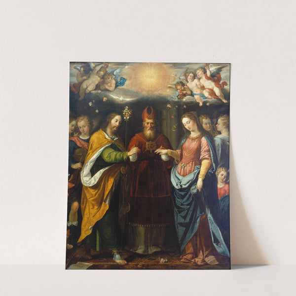 The Betrothal Of The Virgin by Sebastián López de Arteaga