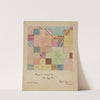 The Big Blow: Sketch no. 3, Design for Hooked Rug (1934-1943) by Paul Cadorette