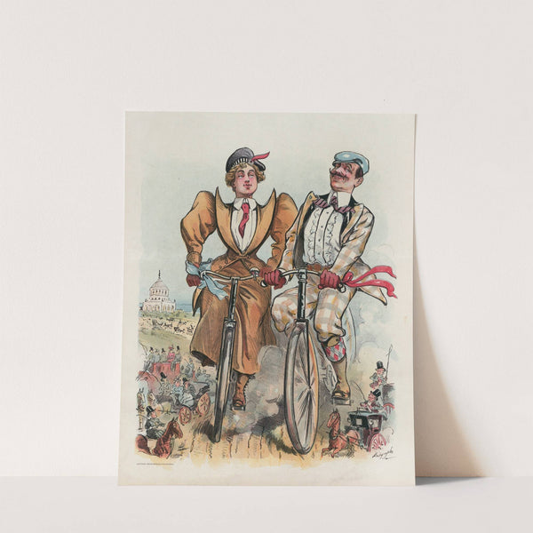 The biggest people on the road! by Louis Dalrymple