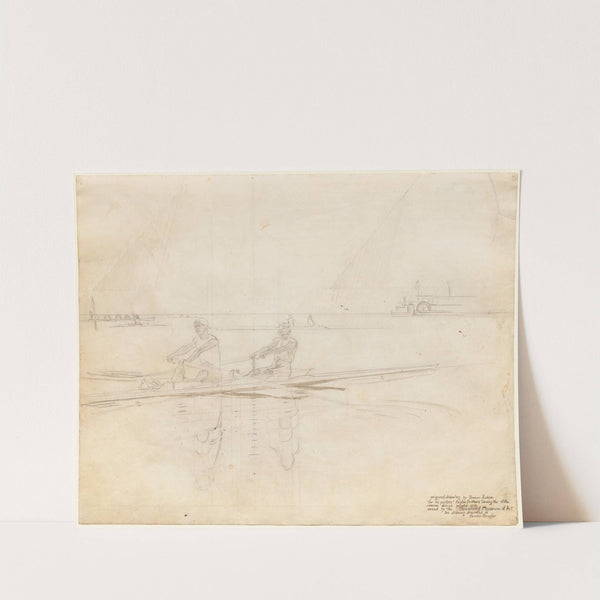 The Biglin Brothers Turning the Stake (1873) by Thomas Eakins