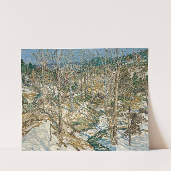 The Birches (The Ravine) (1922) by Walter Elmer Schofield