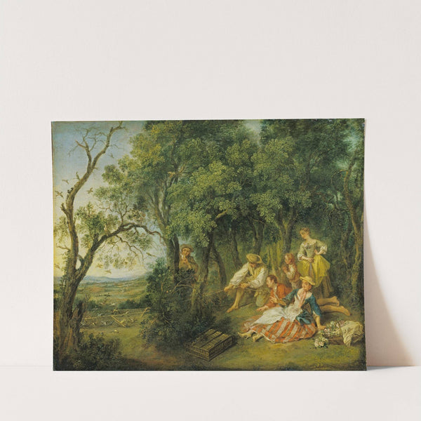 The Bird Catchers by Nicolas Lancret