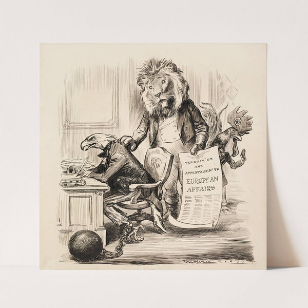 The bird of freedom. B of F. Don’t bother me, I am not free until after election (1920) by William Henry Walker