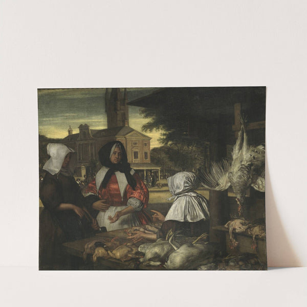 The Birdmarket, Amsterdam by Emanuel de Witte