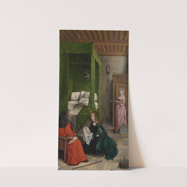 The Birth and Naming of John the Baptist by Juan de Flandes