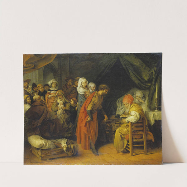 The Birth and Naming of St John the Baptist (ca. 1660 – 1669) by Barent Fabritius