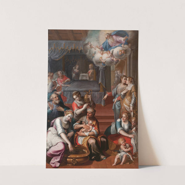 The Birth Of The Virgin by Paolo Camillo Landriani