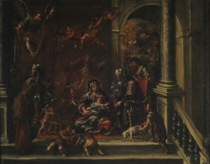 The birth of the Virgin