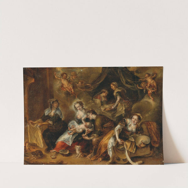 The Birth of the Virgin by Simon de Vos