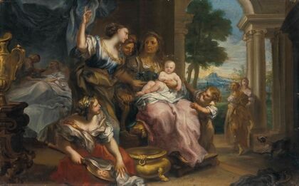 The Birth Of The Virgin