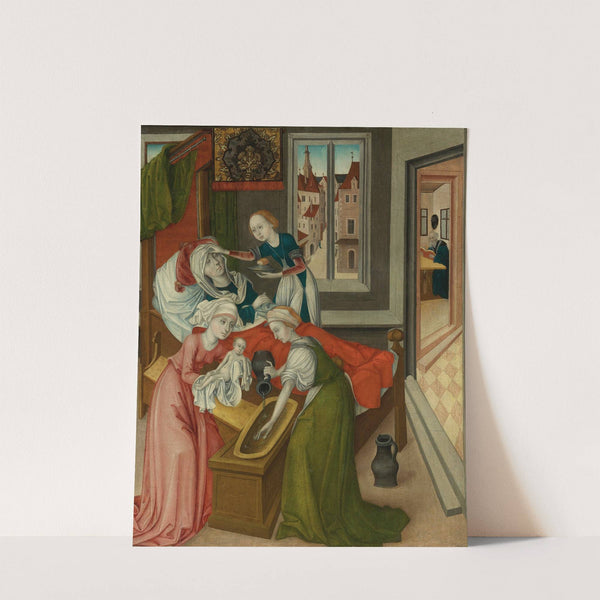 The Birth Of The Virgin by Master Of The Crucifixion Triptych