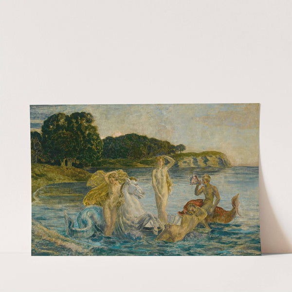 The birth of Venus by Émile-René Ménard