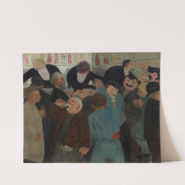The Bistro (c. 1895) by Félix Vallotton