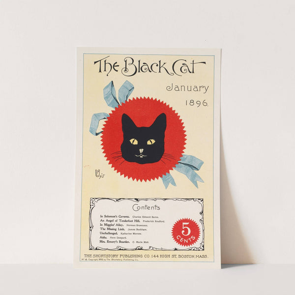 The black cat, January 1896 by Anonymous