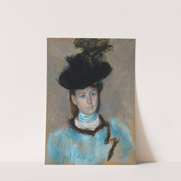 The Black Hat (c. 1890) by Mary Cassatt