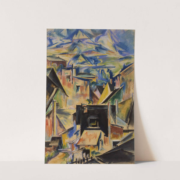 The Black House by Preston Dickinson