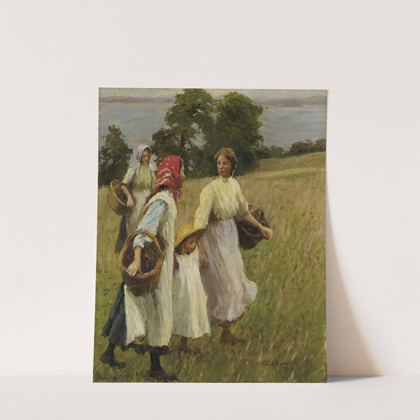 The Blackberry Harvest by Harold Harvey