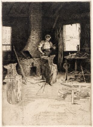 The Blacksmith’s Shop (ca. 1887-1893)