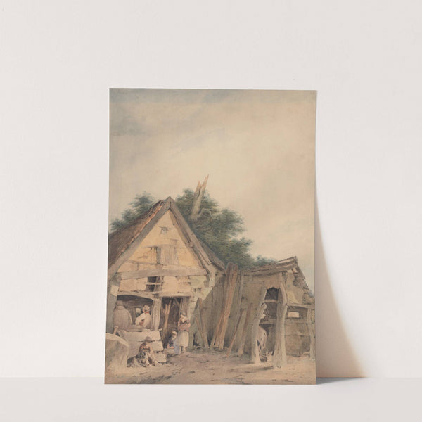 The Blacksmith's Shop, Hingham by John Crome