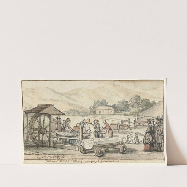 The Bleaching Fields near Haarlem (1659 - 1665) by Gerbrand van den Eeckhout