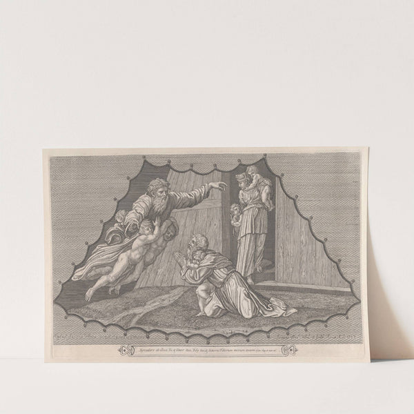 The Blessing of Abraham (After Raphael) by John Alexander