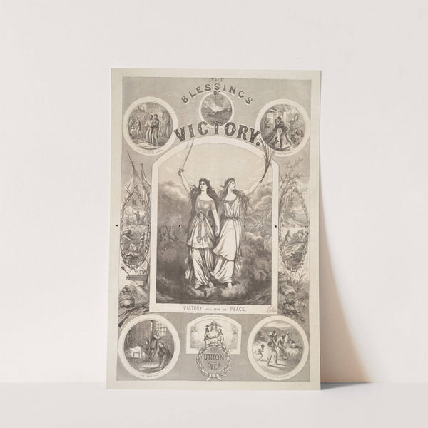 The blessings of victory (1864) by Thomas Nast